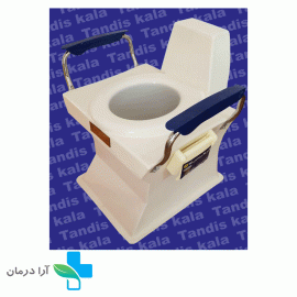 توالت فایبرگلاس مبله ساده تندیس